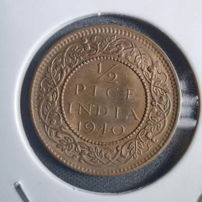 沼泽如烟--第785场 - 英属印度1940年½派斯