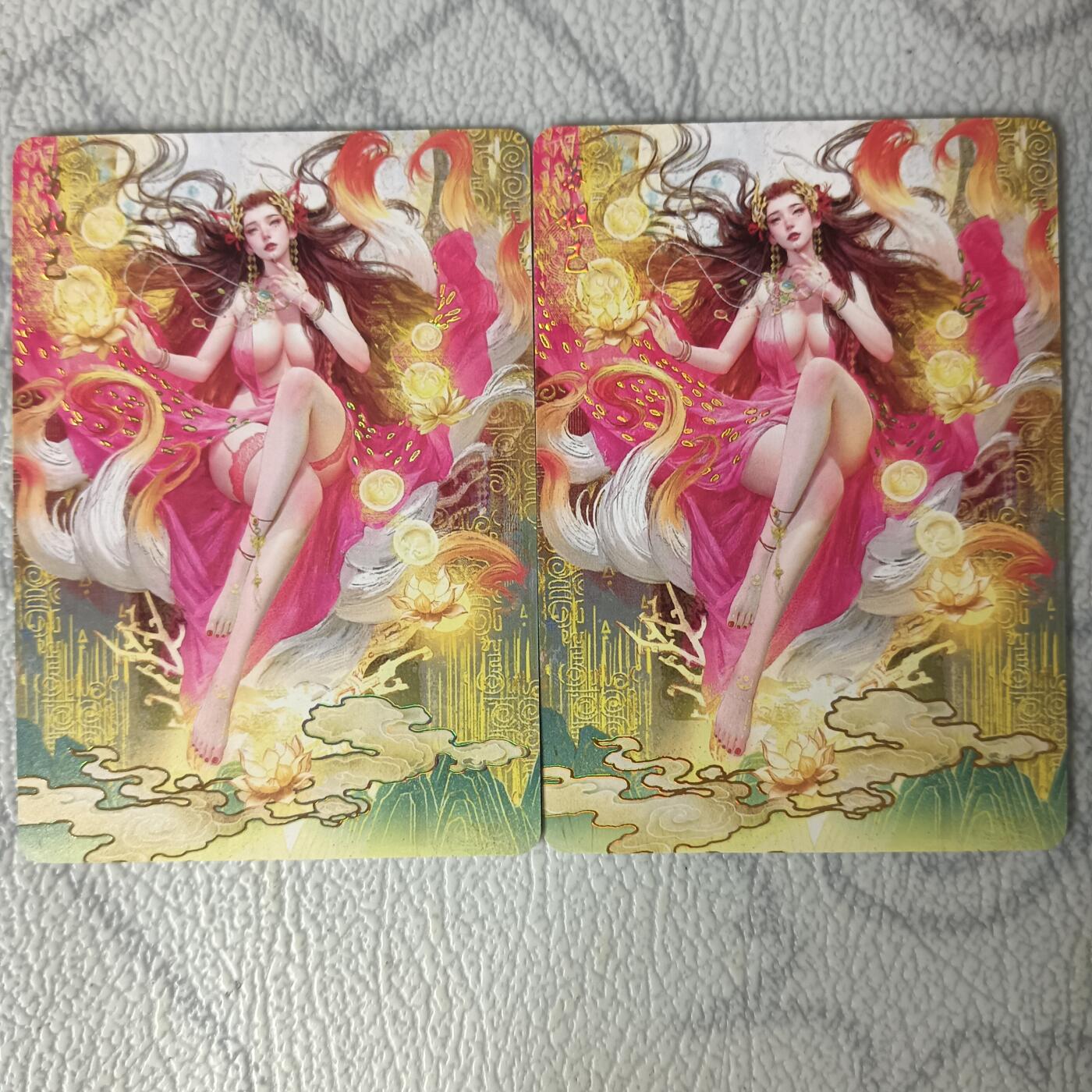 花开卡拍第31期（7月20号周日截拍，品控勿拍!!!拍品不寄存，运费5元，自制卡难免瑕疵，可能存在轻微撞角爆边等出厂瑕疵，品控介意勿拍！）