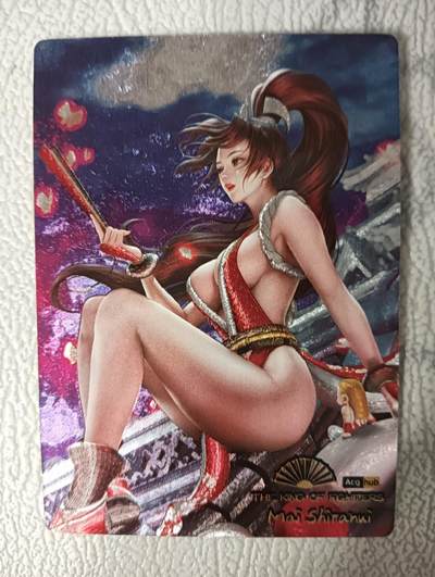 花开卡拍第31期（7月20号周日截拍，品控勿拍!!!拍品不寄存，运费5元，自制卡难免瑕疵，可能存在轻微撞角爆边等出厂瑕疵，品控介意勿拍！） - 奇点 不知火舞 粗闪单卡