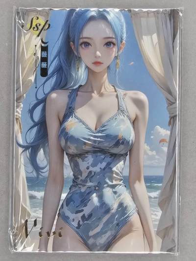 龙虎卡牌第46场 （无佣金，满120包邮，欢迎送拍） - A5版画 海贼王-薇薇