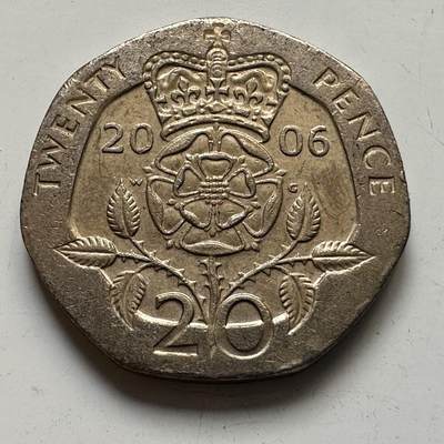 🌹外币初藏🌹🐯2025年第78场  每周二四六晚8️⃣点 接代拍 - 英国2006年20便士