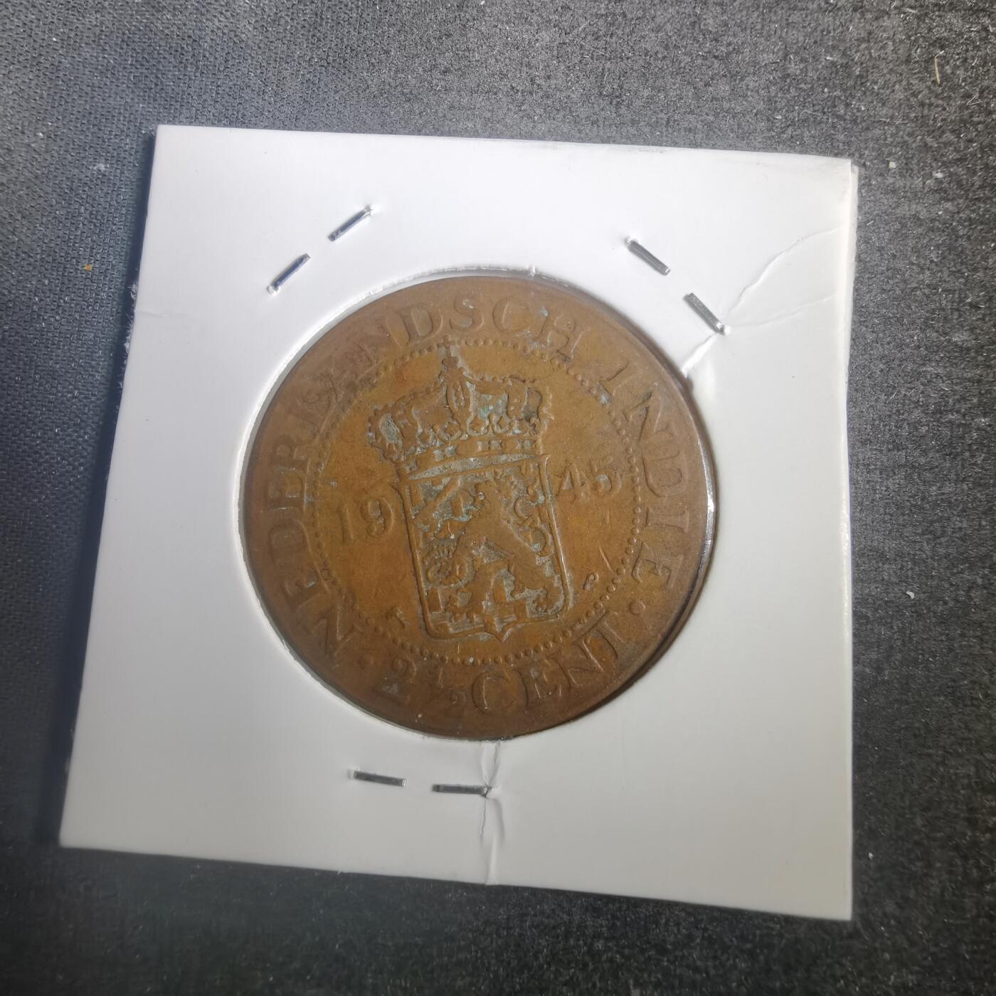 沼泽如烟--第787场 荷属东印度1945年2.5分