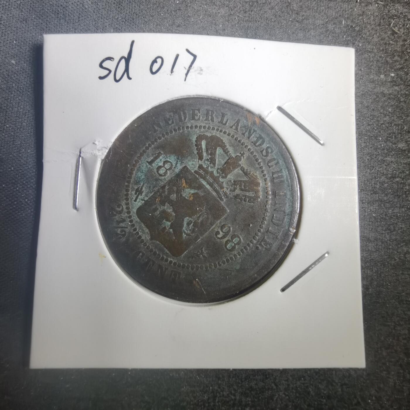 沼泽如烟--第787场 荷属东印度1898年2.5分
