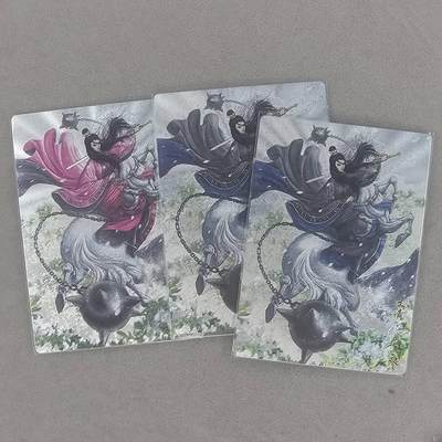 龙虎卡牌第46场 （无佣金，满120包邮，欢迎送拍） - 【编号】粗闪3张 卡德曼 谷粒-扈三娘