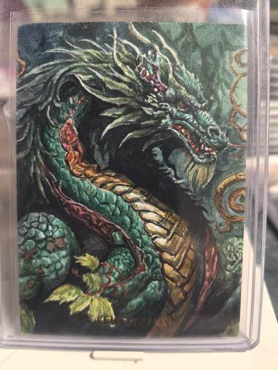 阳大大卡牌超级大甩拍第62期（周五晚上九点截拍，持续收拍品，进群福利早知道） - 【手绘卡】顶流画师 青龙翔空
