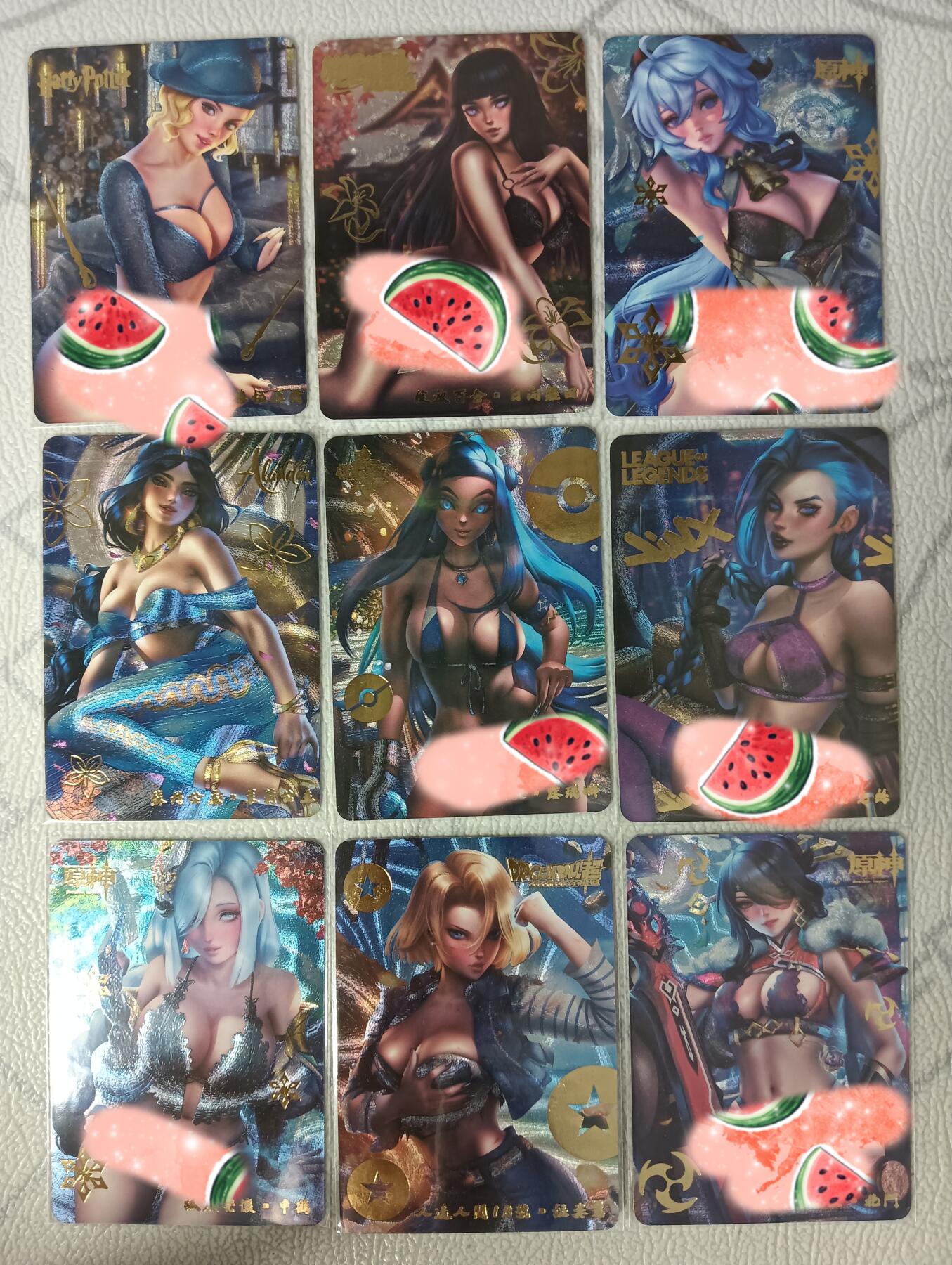 花开卡拍第31期（7月20号周日截拍，品控勿拍!!!拍品不寄存，运费5元，自制卡难免瑕疵，可能存在轻微撞角爆边等出厂瑕疵，品控介意勿拍！）