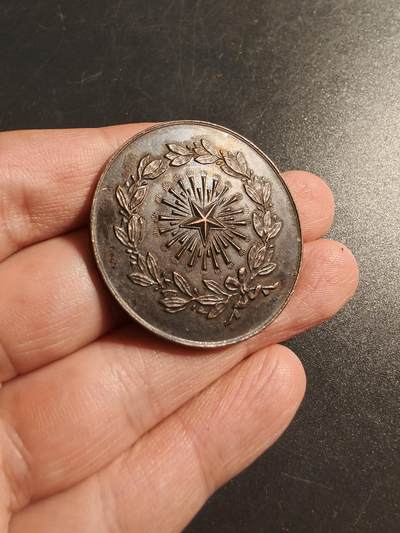 老王徽章第136期 - 法国圣路易家庭寄宿学校有功纪念章    直径39mm    重量20.1g
