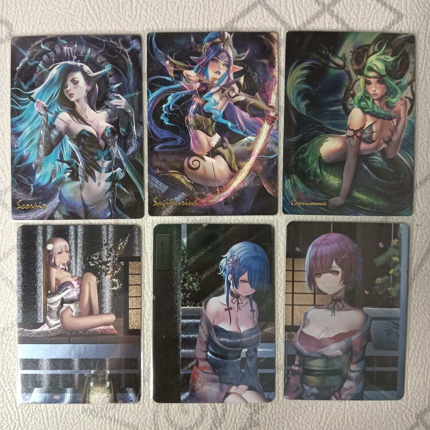 花开卡拍第31期（7月20号周日截拍，品控勿拍!!!拍品不寄存，运费5元，自制卡难免瑕疵，可能存在轻微撞角爆边等出厂瑕疵，品控介意勿拍！）