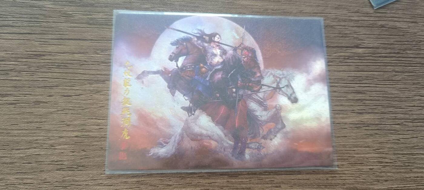 夜之极第二十五期 （7月19日周六晚10点截拍，欢迎竞拍） 张墨一 九纹龙力捉跳涧虎 场景卡