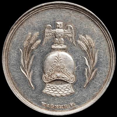 修遠堂世界钱币第七十八期 - 19世纪德国银章 32.55mm，19.58g