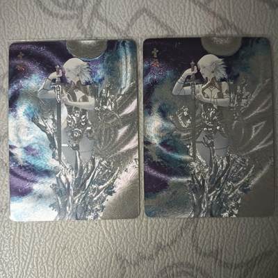 花开卡拍第31期（7月20号周日截拍，品控勿拍!!!拍品不寄存，运费5元，自制卡难免瑕疵，可能存在轻微撞角爆边等出厂瑕疵，品控介意勿拍！） - 燎原刷子 雪妖双服饰 粗闪
