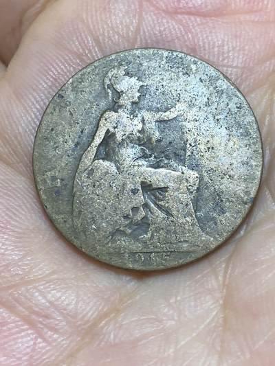 2025年第六十八场(总第九十四场）外国好品散币(免佣金) - 英国🇬🇧1915年半便士(乔治五世第一版)