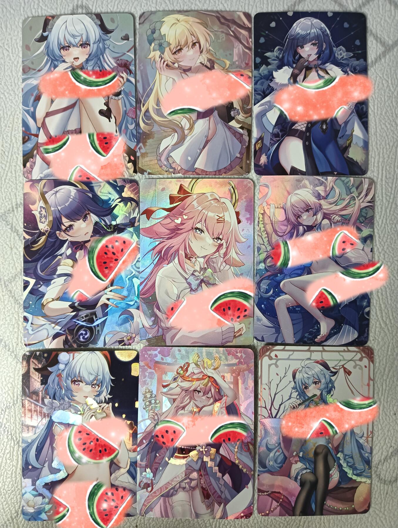 花开卡拍第33期（8月3号周日截拍，品控勿拍!!!拍品不寄存，运费5元，自制卡难免瑕疵，可能存在轻微撞角爆边等出厂瑕疵，品控介意勿拍！）