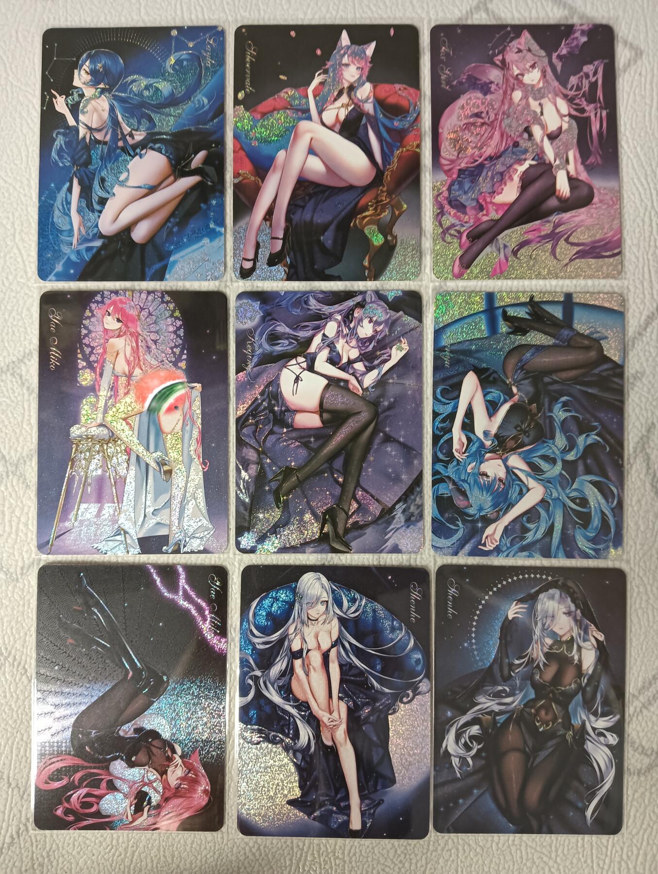 花开卡拍第31期（7月20号周日截拍，品控勿拍!!!拍品不寄存，运费5元，自制卡难免瑕疵，可能存在轻微撞角爆边等出厂瑕疵，品控介意勿拍！）