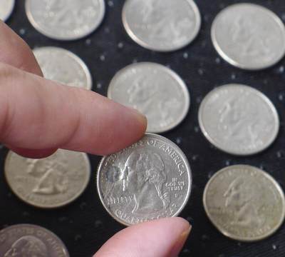 世界钱币章牌书籍专场拍卖第212期 美国50州纪念币 50枚带册