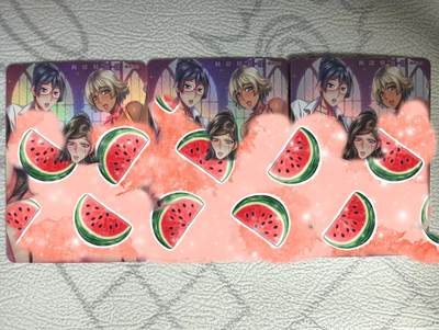 花开卡拍第31期（7月20号周日截拍，品控勿拍!!!拍品不寄存，运费5元，自制卡难免瑕疵，可能存在轻微撞角爆边等出厂瑕疵，品控介意勿拍！） - 艺术卡，皮卡文创，桃吹彩闪三宫