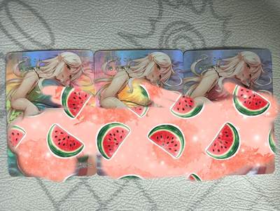 花开卡拍第31期（7月20号周日截拍，品控勿拍!!!拍品不寄存，运费5元，自制卡难免瑕疵，可能存在轻微撞角爆边等出厂瑕疵，品控介意勿拍！） - 艺术卡，墨卡满赠三宫 折光彩闪
