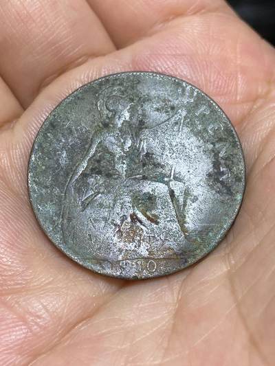 2025年第六十八场(总第九十四场）外国好品散币(免佣金) - 英国🇬🇧1910年1便士(爱德华七世逝世年，关门年)