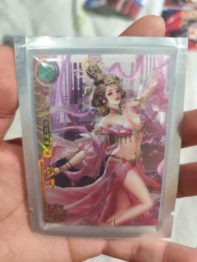 卡玩帕克 百花谱 粗闪 貂蝉 3张一套 未拆封 品相好 - 卡玩帕克 百花谱 粗闪 貂蝉 3张一套 未拆封 品相好
