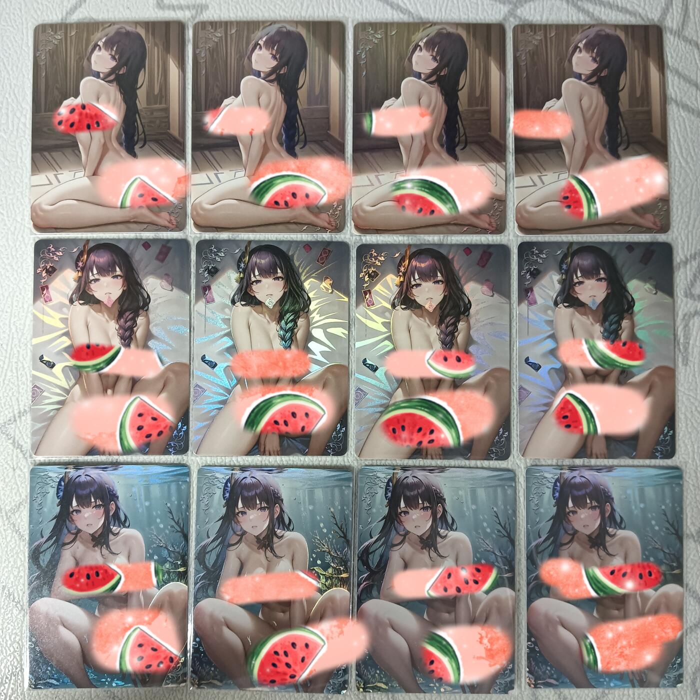 花开卡拍第31期（7月20号周日截拍，品控勿拍!!!拍品不寄存，运费5元，自制卡难免瑕疵，可能存在轻微撞角爆边等出厂瑕疵，品控介意勿拍！）