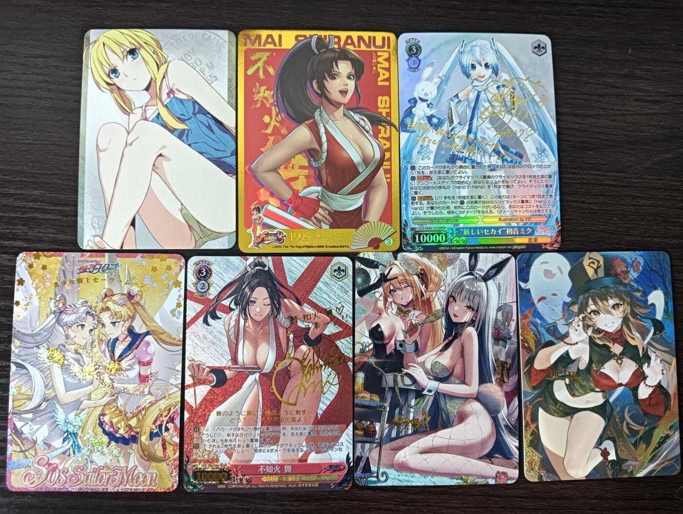 花开卡拍第31期（7月20号周日截拍，品控勿拍!!!拍品不寄存，运费5元，自制卡难免瑕疵，可能存在轻微撞角爆边等出厂瑕疵，品控介意勿拍！）