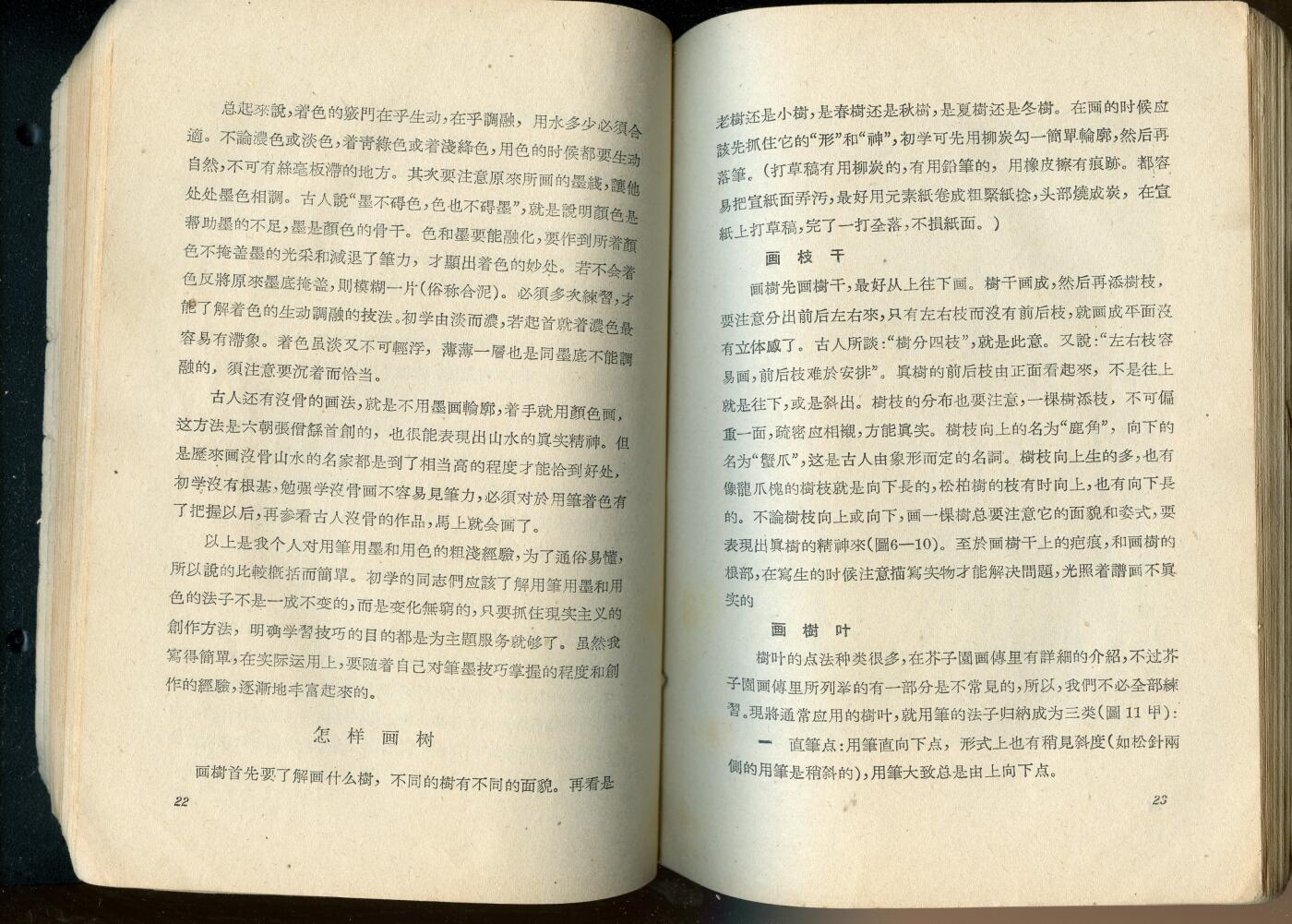 沧河堂书籍003 1957年 我怎样画山水画