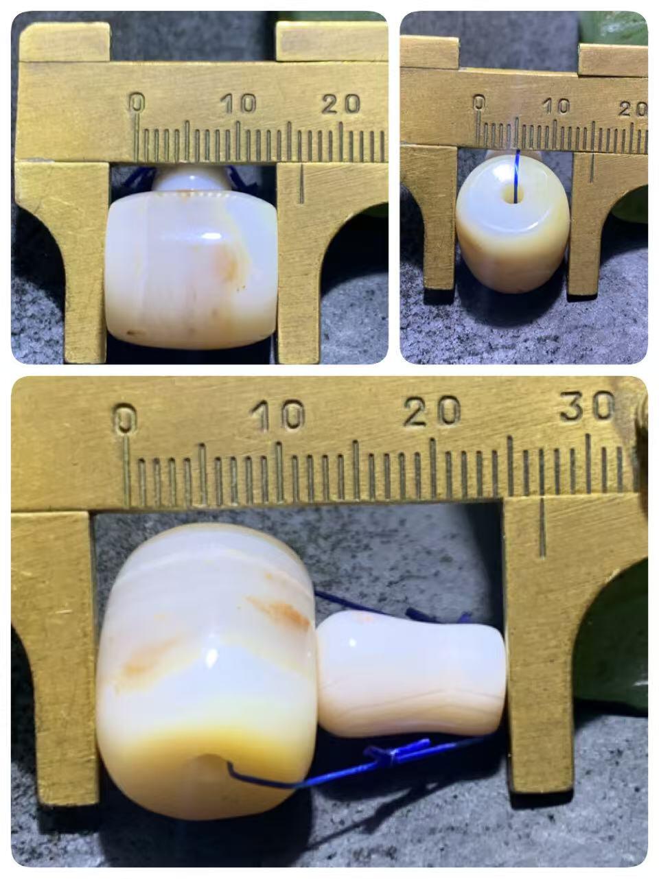 精美高玉化缠丝玛瑙佛头三通一套，，