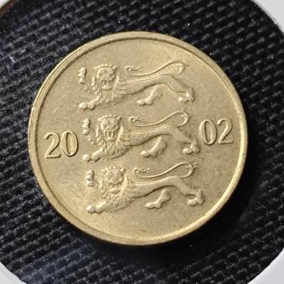KK钱币收藏小铺 第311期 2月预留时间 周末发货 - 2002爱沙尼亚10分
