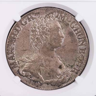 NGC-XF40 1751奥属尼德兰安特卫普奶妈杜卡通大银币 - NGC-XF40 1751奥属尼德兰安特卫普奶妈杜卡通大银币