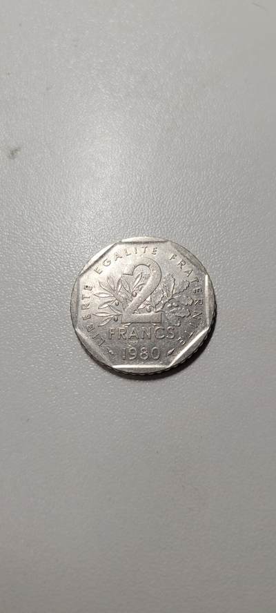 2025第二十期 法国1980年2法郎硬币
