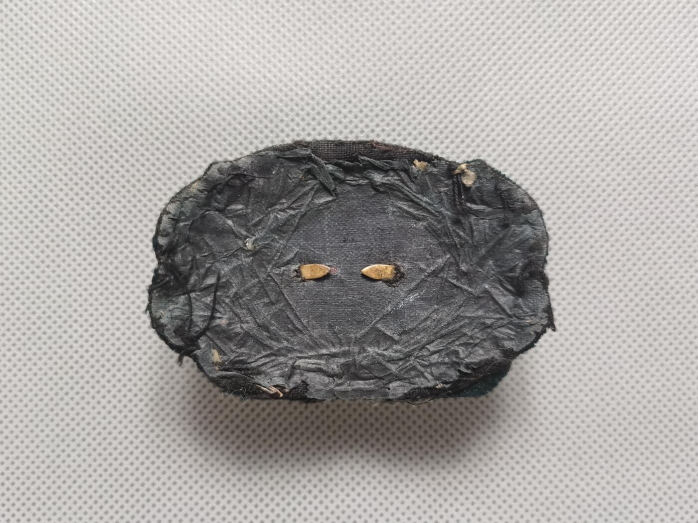 德国大檐帽帽徽 刺绣花环