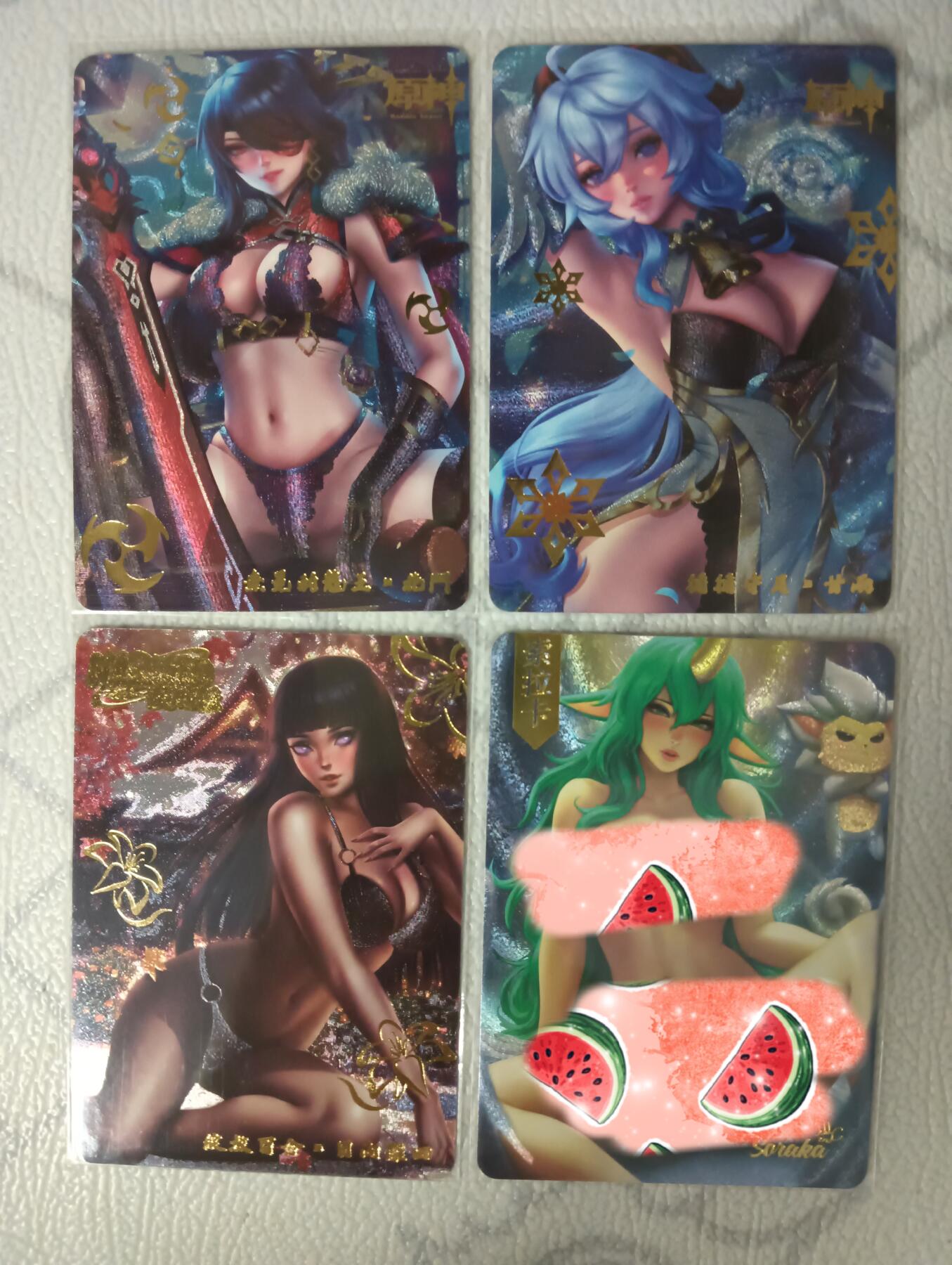花开卡拍第31期（7月20号周日截拍，品控勿拍!!!拍品不寄存，运费5元，自制卡难免瑕疵，可能存在轻微撞角爆边等出厂瑕疵，品控介意勿拍！）