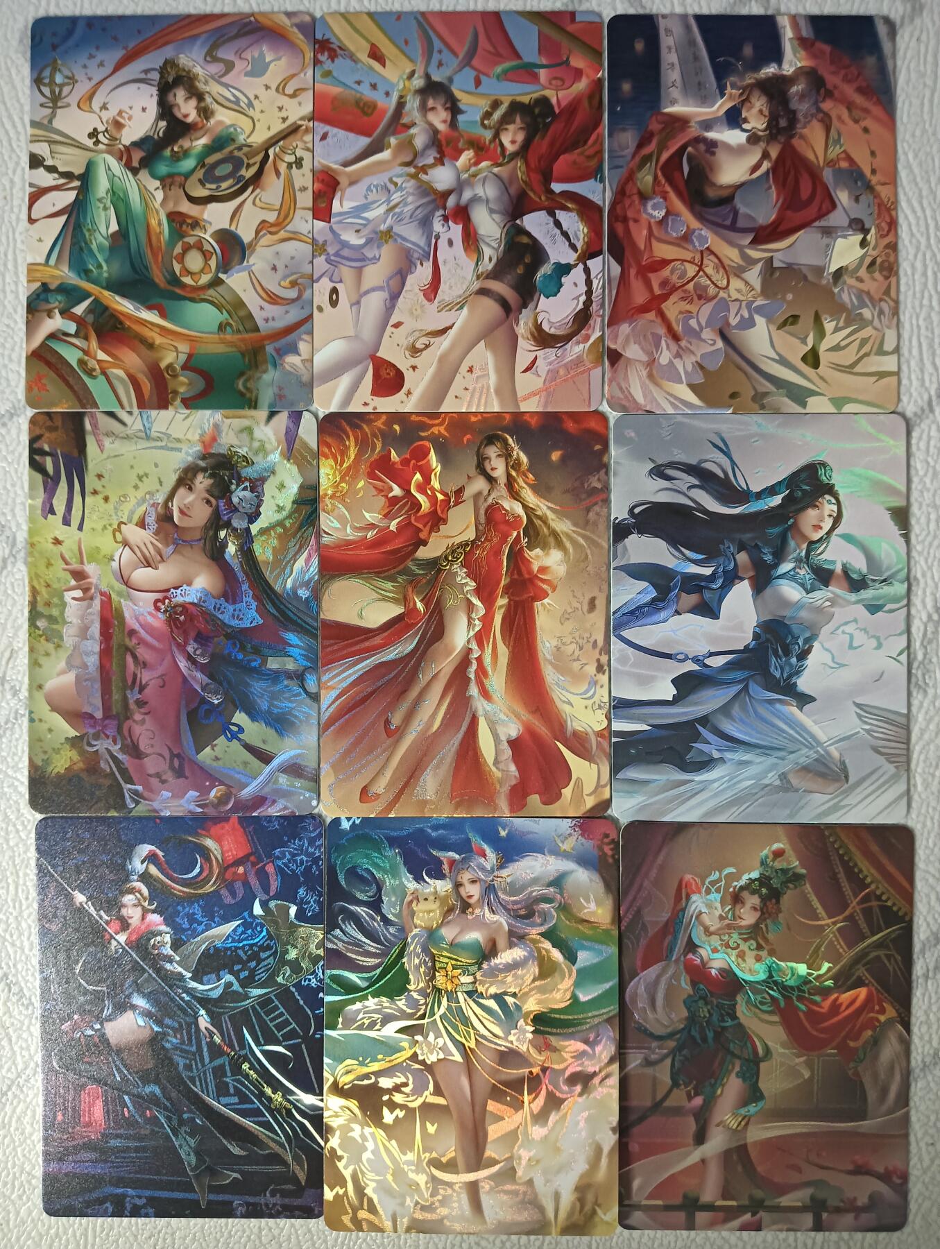 花开卡拍第31期（7月20号周日截拍，品控勿拍!!!拍品不寄存，运费5元，自制卡难免瑕疵，可能存在轻微撞角爆边等出厂瑕疵，品控介意勿拍！）