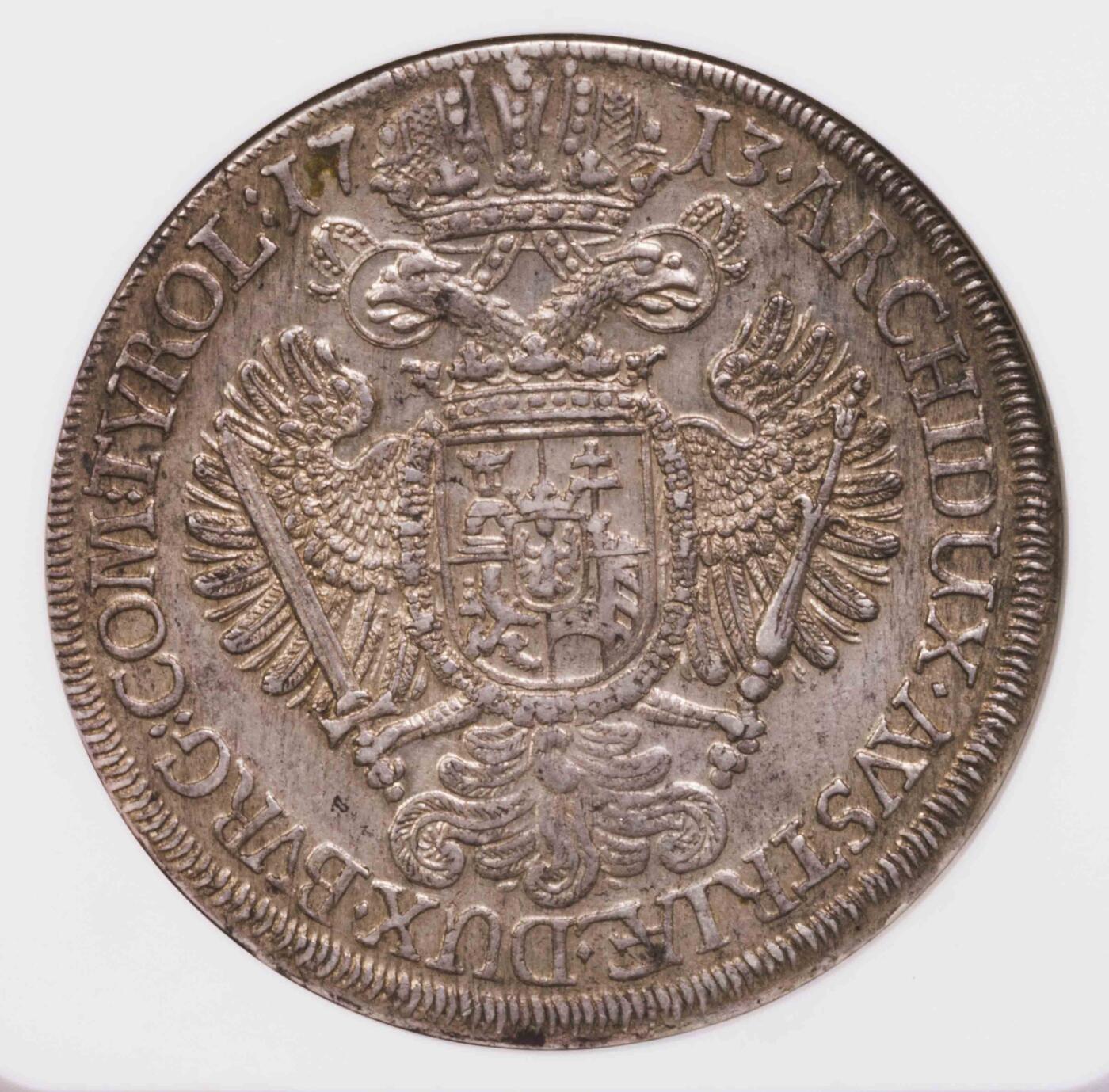 NGC-MS62 1713神罗大卷毛泰勒大银币原味