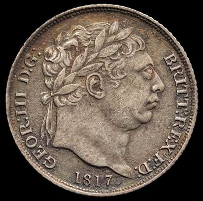 修遠堂世界钱币第七十八期 - 1817年英国6便士银币
