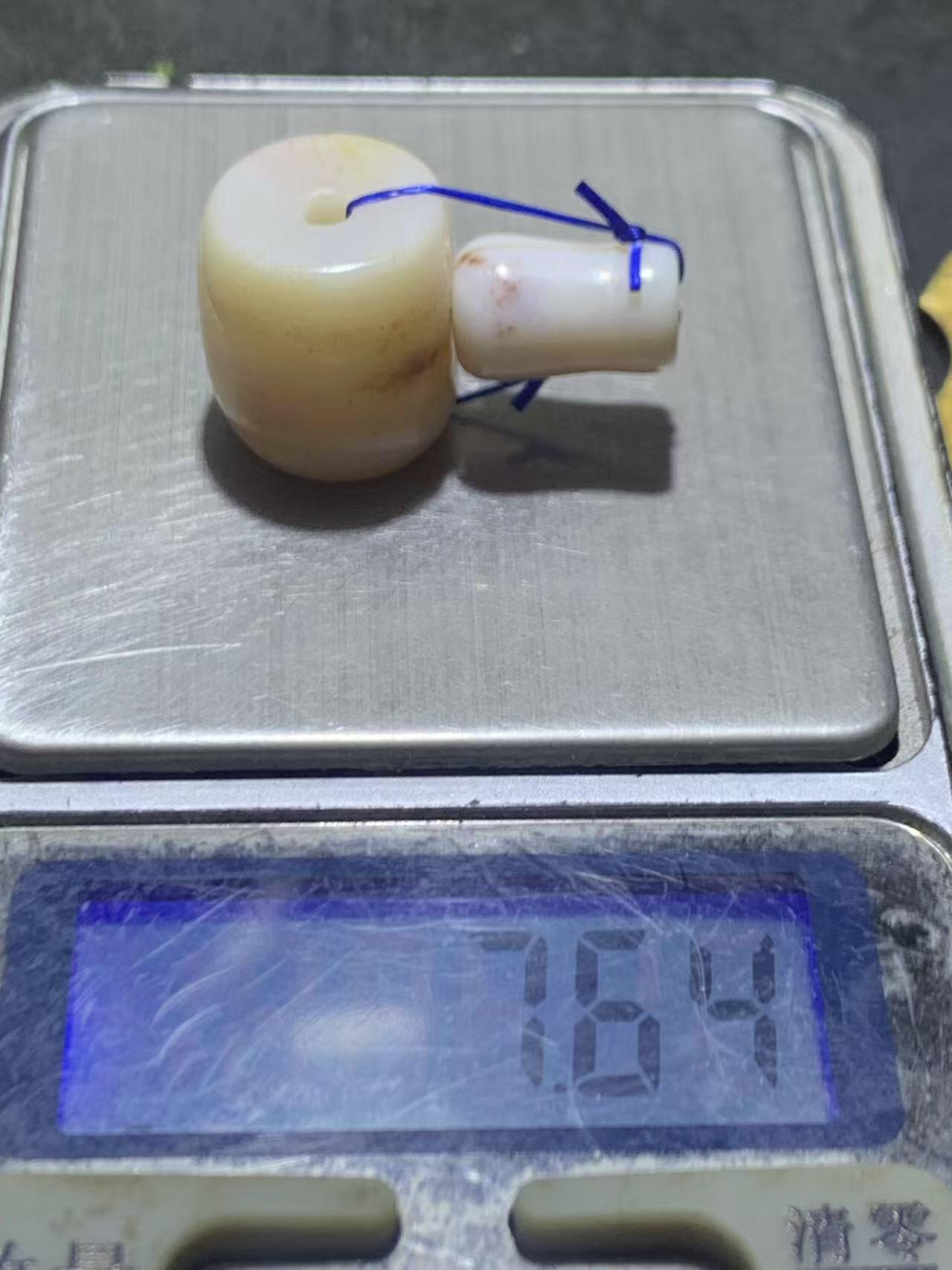 精美高玉化缠丝玛瑙佛头三通一套，，