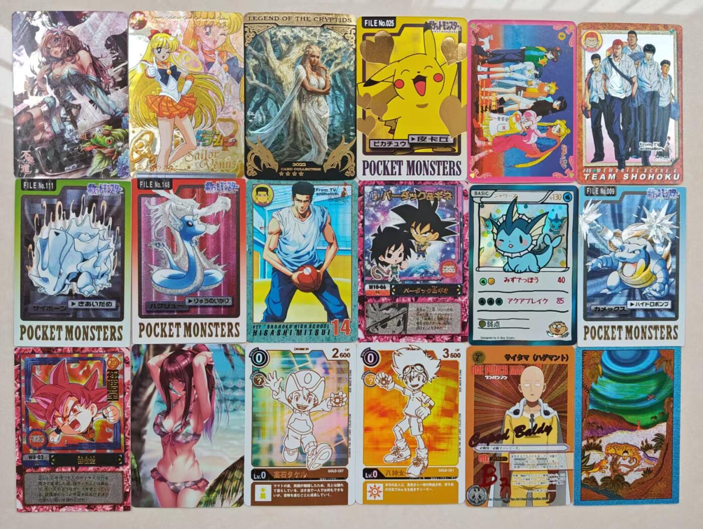 花开卡拍第31期（7月20号周日截拍，品控勿拍!!!拍品不寄存，运费5元，自制卡难免瑕疵，可能存在轻微撞角爆边等出厂瑕疵，品控介意勿拍！）