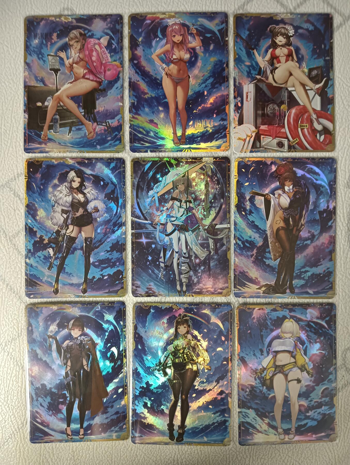花开卡拍第31期（7月20号周日截拍，品控勿拍!!!拍品不寄存，运费5元，自制卡难免瑕疵，可能存在轻微撞角爆边等出厂瑕疵，品控介意勿拍！）