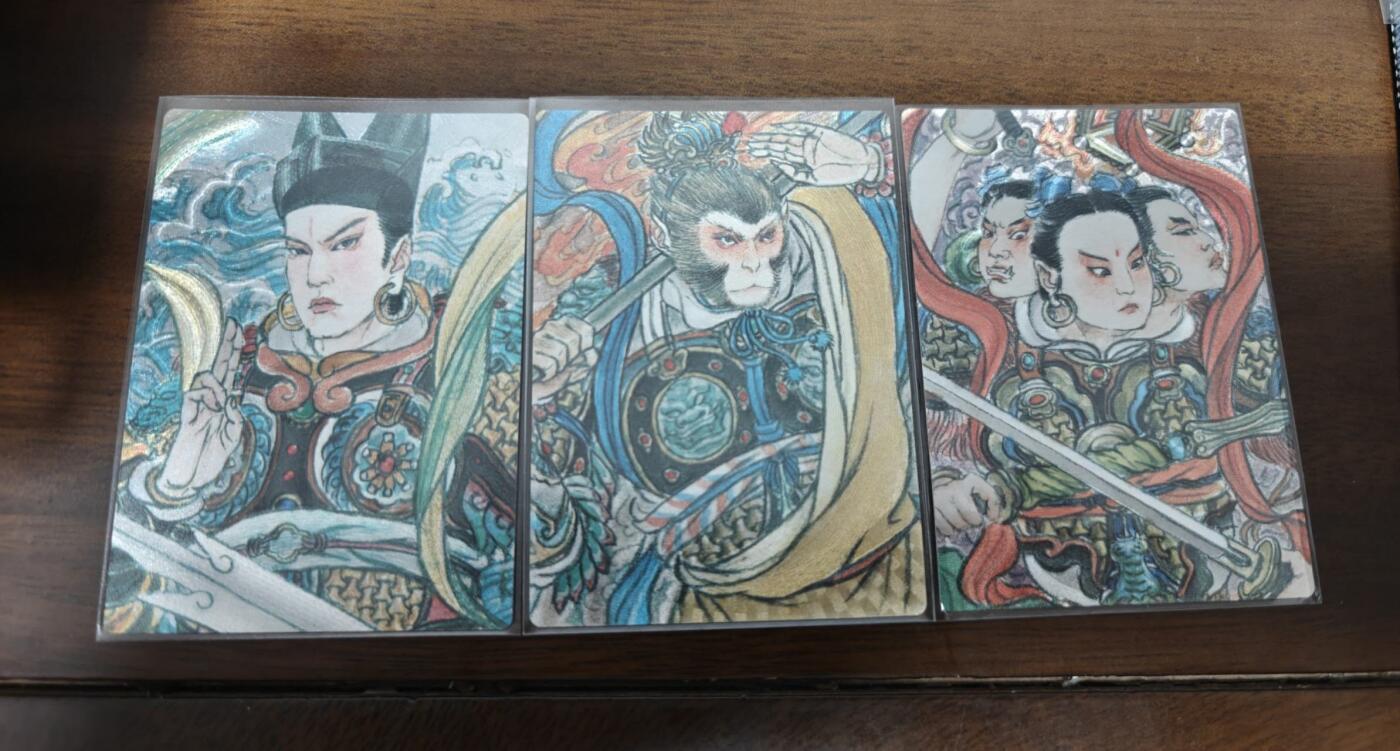 夜之极第二十五期 （7月19日周六晚10点截拍，欢迎竞拍） 史墨 天庭三大反骨仔一套 粗闪