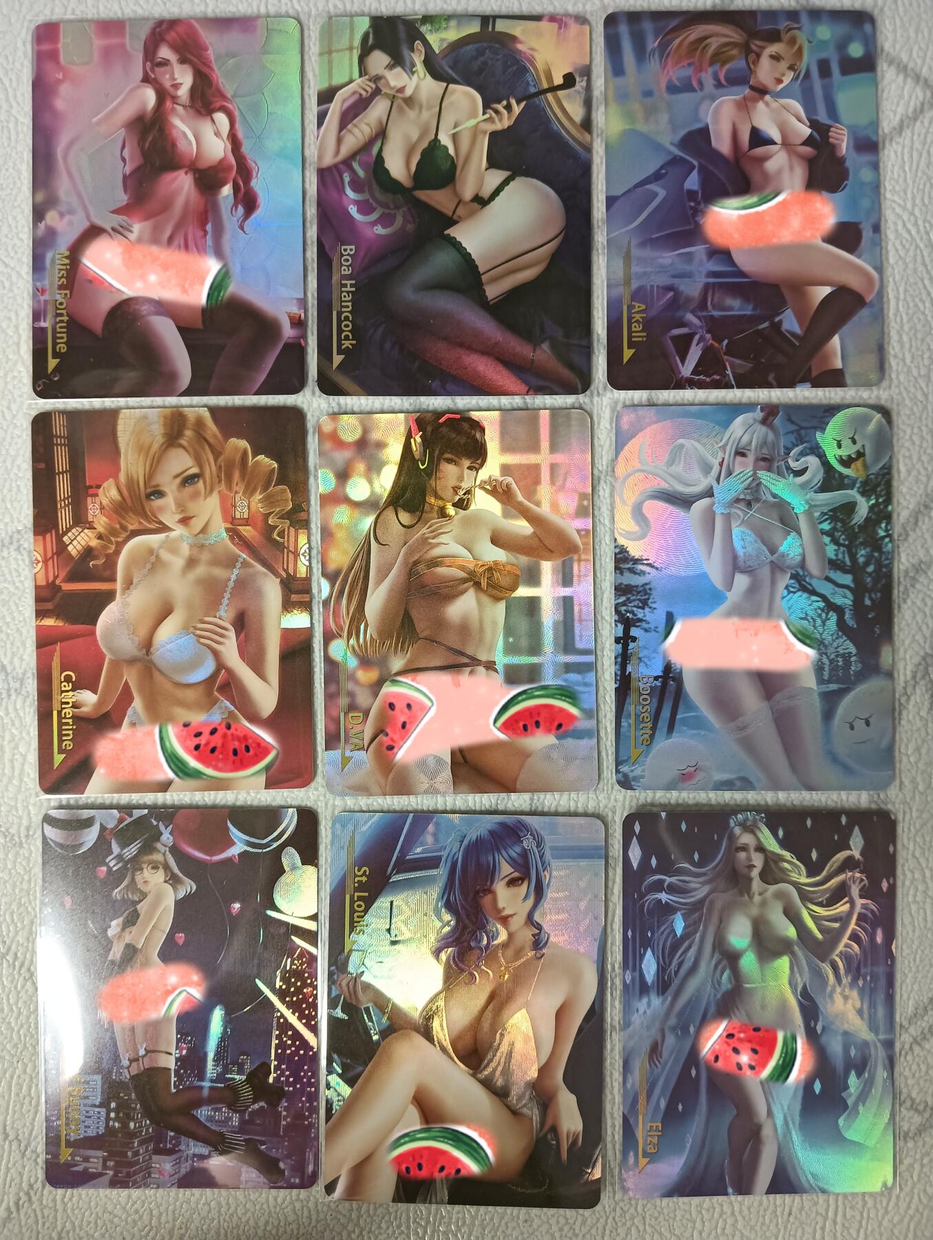 花开卡拍第31期（7月20号周日截拍，品控勿拍!!!拍品不寄存，运费5元，自制卡难免瑕疵，可能存在轻微撞角爆边等出厂瑕疵，品控介意勿拍！）