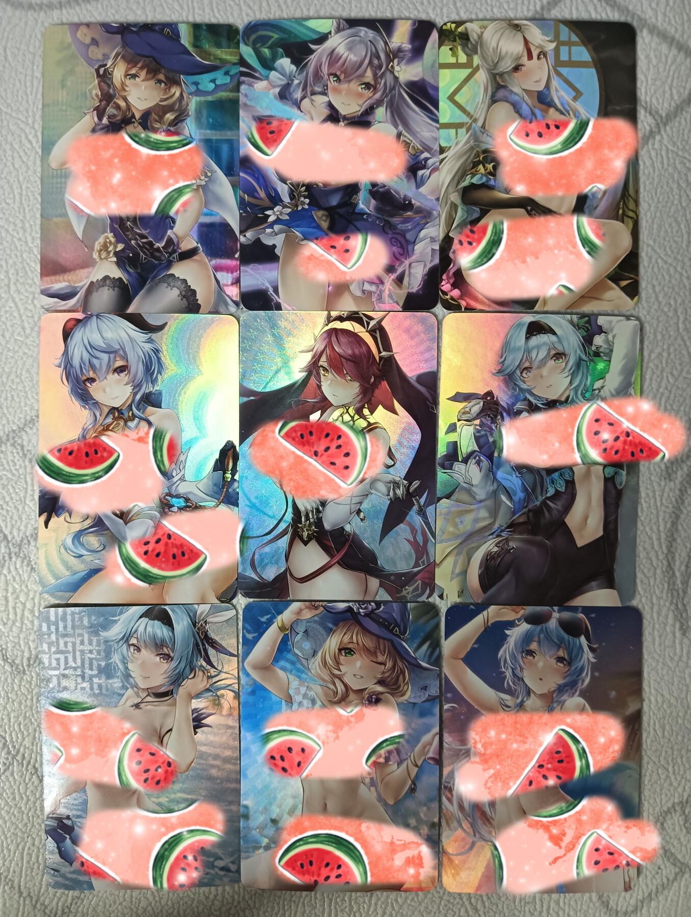 花开卡拍第33期（8月3号周日截拍，品控勿拍!!!拍品不寄存，运费5元，自制卡难免瑕疵，可能存在轻微撞角爆边等出厂瑕疵，品控介意勿拍！）