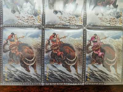 天玑星卡拍第一百零六期《7.21周一截拍》持续收拍收评中 满赠卡需备注 - 卡德曼 谷粒 忠义水浒 三色扈三娘 排位编号063 粗闪限编300编