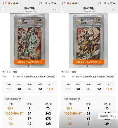 夜之极第二十五期 （7月19日周六晚10点截拍，欢迎竞拍） - CCG&焱卡 豪杰传 马超炫彩+黄忠星光 10星