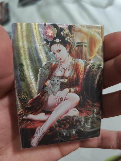 神州群英志 杨玉环 粗闪 完美品相 - 神州群英志 杨玉环 粗闪 完美品相