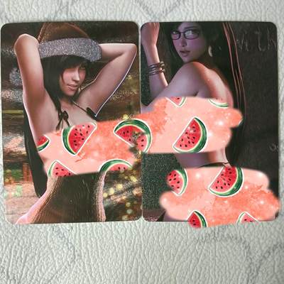 花开卡拍第31期（7月20号周日截拍，品控勿拍!!!拍品不寄存，运费5元，自制卡难免瑕疵，可能存在轻微撞角爆边等出厂瑕疵，品控介意勿拍！） - 艺术卡，同人粗闪对卡