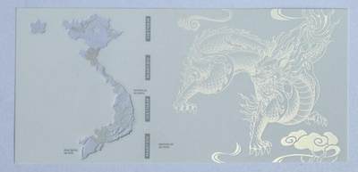 2025第19场（总第219期）：精品测试钞、外钞综合场  - 越南Q&T 2023年“金龙+荷花+越南地图”光版PolySecure基材塑料测试钞UNC