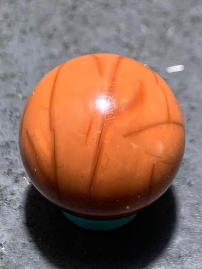 南红玛瑙柿子红2.0通货圆珠一颗， 南红玛瑙柿子红2.0通货圆珠一颗，