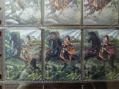 天玑星卡拍第一百零六期《7.21周一截拍》持续收拍收评中 满赠卡需备注 - 卡德曼 谷粒 忠义水浒 三色扈三娘 排位编号035 粗闪限编300编