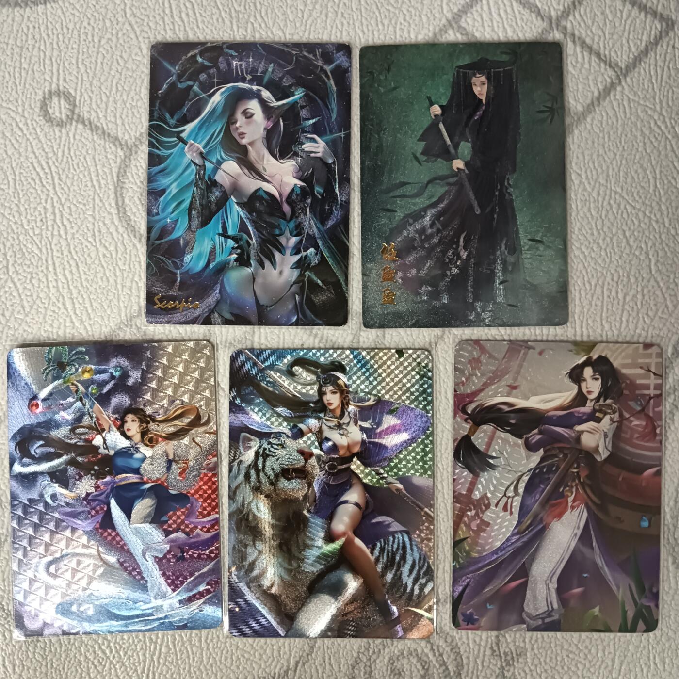 花开卡拍第31期（7月20号周日截拍，品控勿拍!!!拍品不寄存，运费5元，自制卡难免瑕疵，可能存在轻微撞角爆边等出厂瑕疵，品控介意勿拍！）