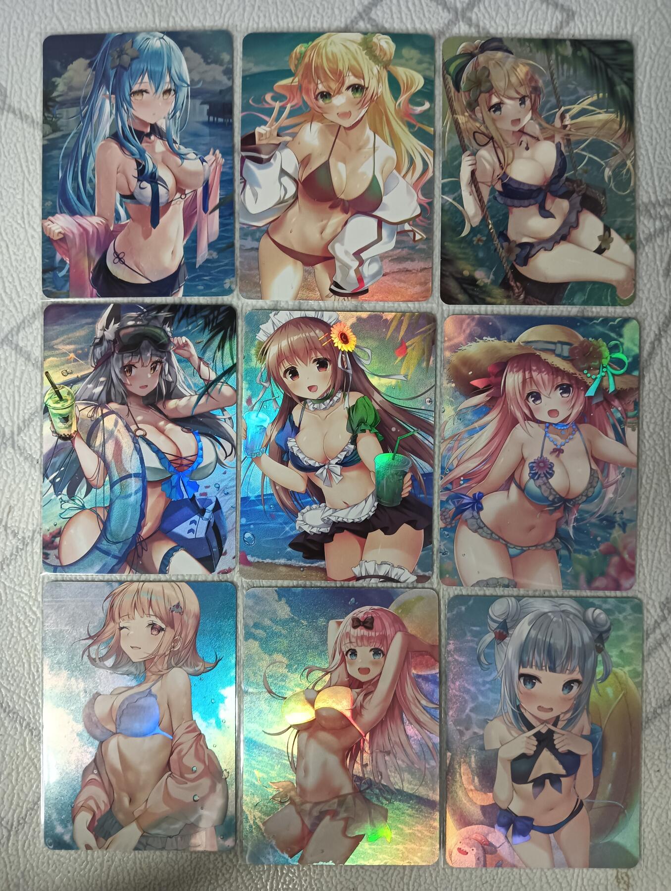花开卡拍第31期（7月20号周日截拍，品控勿拍!!!拍品不寄存，运费5元，自制卡难免瑕疵，可能存在轻微撞角爆边等出厂瑕疵，品控介意勿拍！）